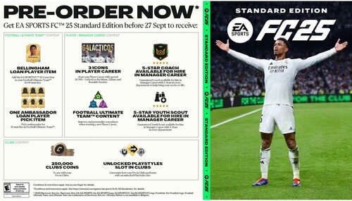 EA Sports FC 25 for Playstation 5 [New Video Game