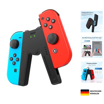 Ladegriff für Nintendo Switch Joy-Con V-förmiges, schnelles Laden, langlebig