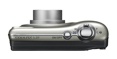 Nikon Coolpix A10 Compact Digital Camera Silver 5X Zoom English w