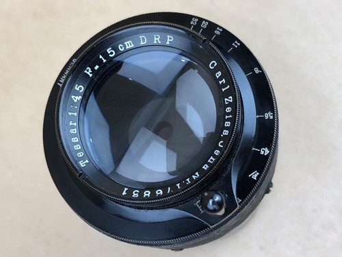 Carl Zeiss 15cm f/4.5 Tessar DRP Lens 150mm Made In Germany for Exakta Exa - Picture 2 of 7
