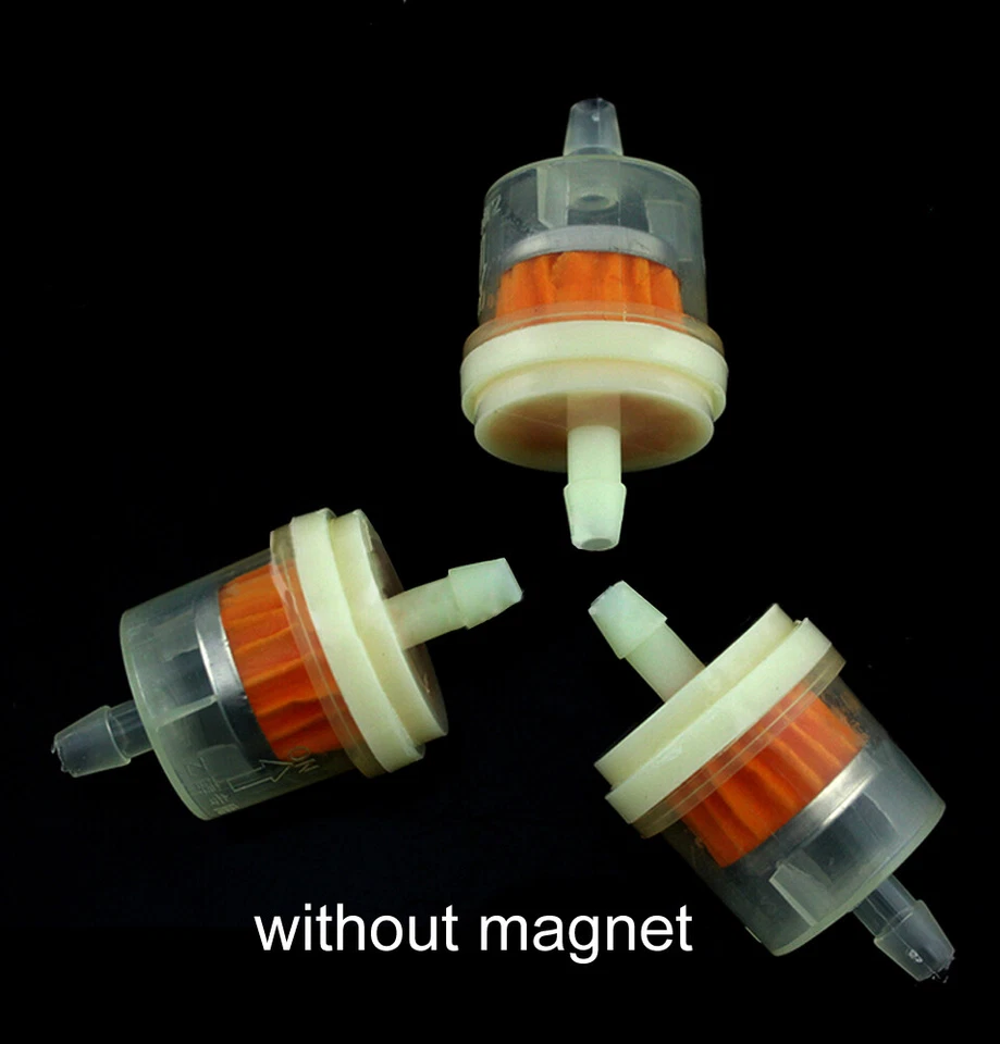 10Pcs 1/4/6/7mm Motorcycle Hose Inline Fuel Gas Filter Replacement Accessories - Image 4 of 4