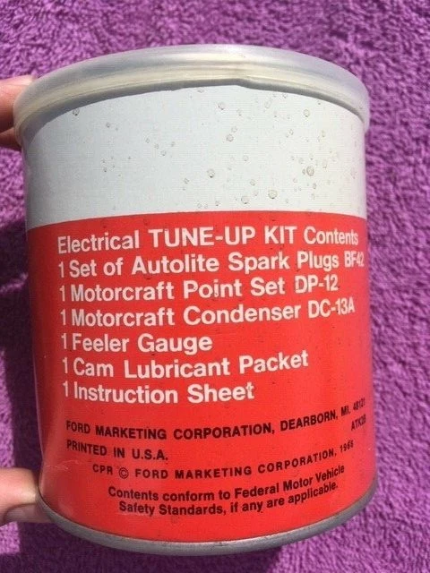 1966-69 Ford Fairlane Torino 390  c.i. ci V8 (exc. GT) NOS Ignition Tune-Up Kit  - Image 3 of 4
