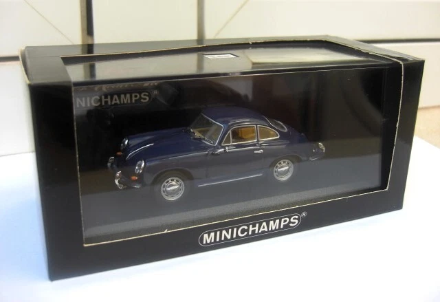 Porsche 356 C 1963 65 blue Minichamps 430062320 MIB 1:43 911 914 928 930 944 968 - Imagen 2 de 4