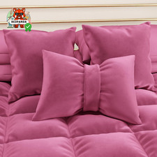 - Cuscini Divano in Velluto Con Imbottitura, Copricuscini Camera Da Letto, Cusci