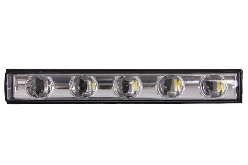 Luci diurna dedicate LED DRL Chrome per Mercedes G W463 89+ G65 Look - Immagine 3 di 4