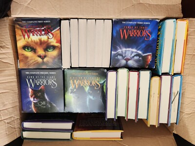 HUGE Warriors Cat Book Set Erin Hunter 70 Books ALL Except Series 4