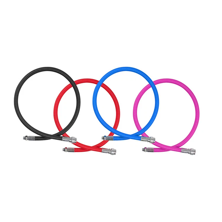 MiFlex BC / Drysuit Quick Disconnect LP Inflator Hose - Black Blue Red Pink MQD