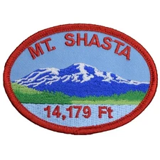 Mount Shasta Patch - California 14,179 Ft. Siskiyou County Hiking Backpacking