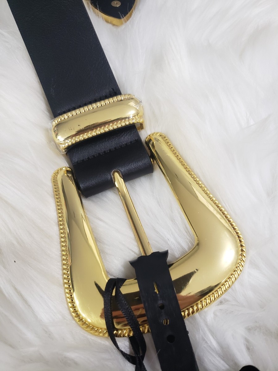 Elegant Bebe Black and Gold Women\'s Belt s-l1200.jpg main image 4