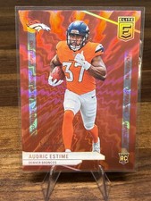 2024 Panini Donruss Elite - Rookies Audric Estime #119 Aspirations Shimmer /875
