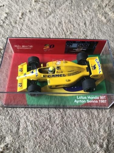 ミニチャンプス Lotus Honda 99T Ayrton Senna 1:18 Ayrton Senna Lotus Honda 99T by MiniChamps – Formula 1