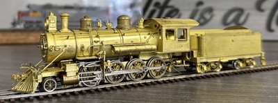 Hallmark Models HO Brass #HS0318 2-8-0 L&A #425 - Unpainted, Tested & NIB!