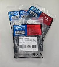 Tripp-Lite - DisplayPort Cable- 6 ft - Male to Male  LOT OF 4 