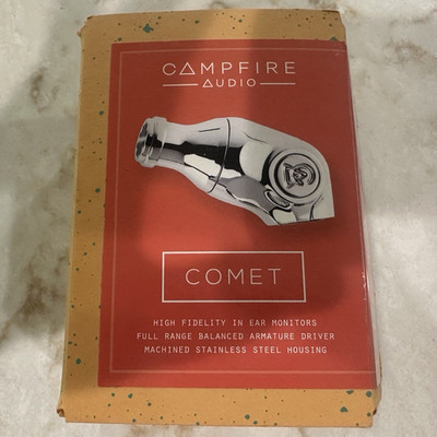 Campfire Audio Comet In-Ear Monitors Balanced Armature Detachable 3.5mm Silver