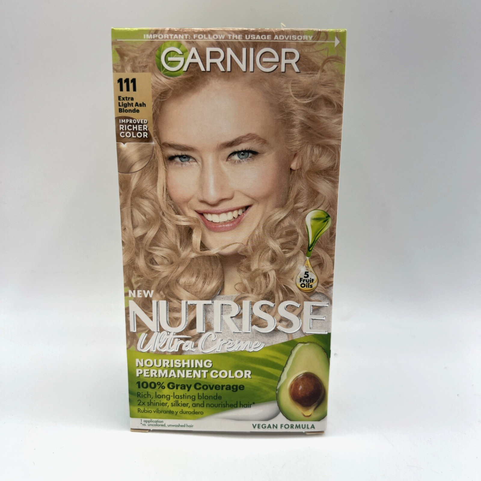 111 Extra Light Ash Blonde White 1 Pack