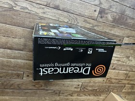 Sega Dreamcast Complete System New Unused In Box. RARE Mint Condition Unit.