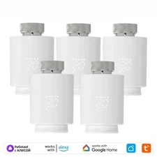 Radiator Actuator TRV Programmable Thermostatic Remote Temperature Controller