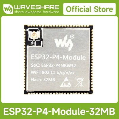 Waveshare ESP32-P4-Module Core Board, Based On ESP32-P4 And ESP32-C6 Dual-Chip