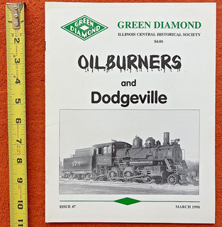 1998 Illinois Central Railroad Magazine Green Diamond Dodgeville Railway Info
