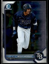2022 Bowman Draft #BDC-40 Willy Vasquez Chrome Baseball Card 3801H