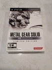 New ListingMetal Gear Solid HD Collection Limited Edition PlayStation 3 PS3 Artbook