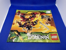 Lego #9448 Ninjago masters of Spinjitzu Instruction Manual Booklet 1 only