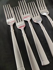 New Traditions David Shaw Unknown Pattern Frosted Stainless Flatware