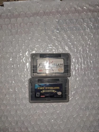 Fire Emblem Sword of Seals & Vision Quest Game Boy Gameboy Advance Nintendo GBA