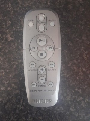 Original Philips Rc19414002/01 Fernbedienung für AZ1325 Audo System / getestet