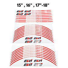 Evo Regamaster Wheels Decals Stickers Replacement Set For 15 16 17-18 Size