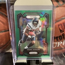 2023 Andre Johnson Panini Prizm Green Prizm  #121 Houston Texans