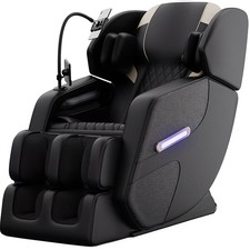 Reclining Massage Chair Featuring Zero Gravity And Full Body Air Pressure
