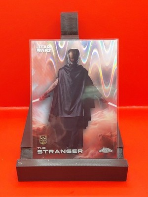 2025 Topps Chrome Star Wars The Stranger RayWave Refractor #182
