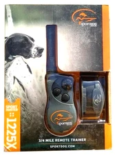 SportDOG SD-1225X SportHunter Electronic Dog Training Collar Remote 3/4 Mile