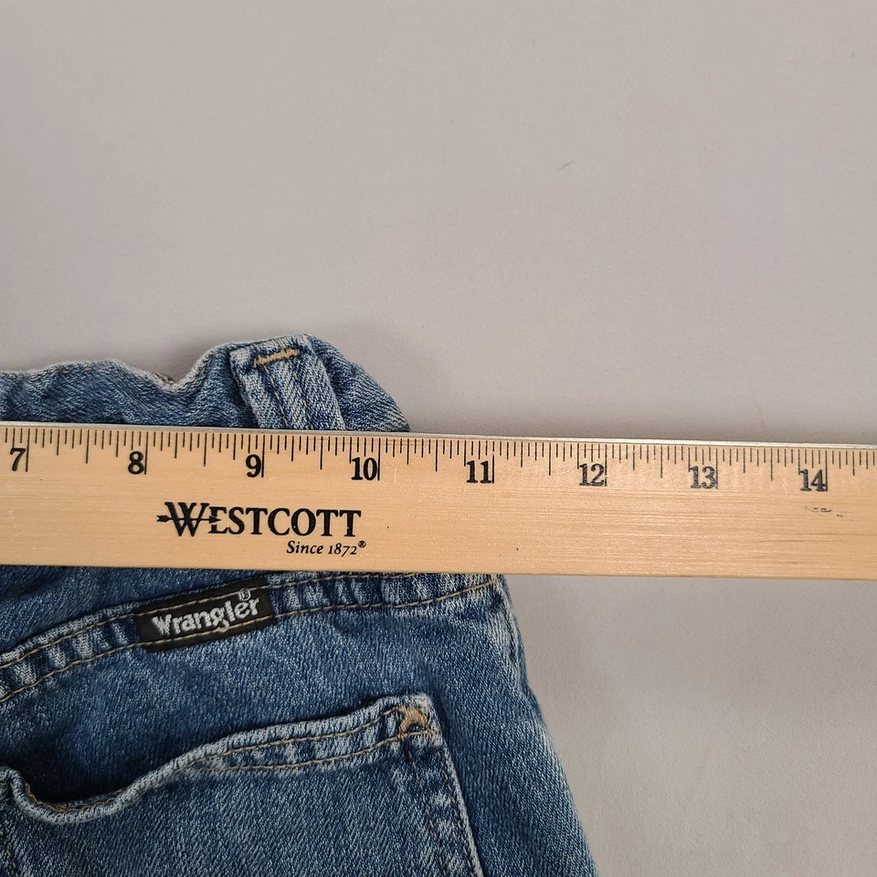 Pantalones de mezclilla Wrangler para hombre 8 azules calce Durab Foto 4 de 4