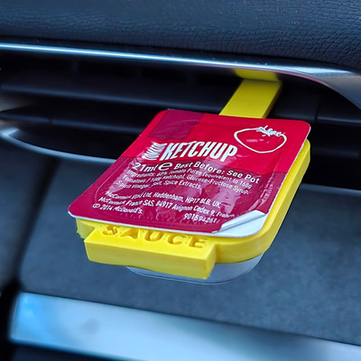 Soßenhalter: Auto Vent Saucenhalter, Diphalter, cooles Autozubehör, Autogeschenk