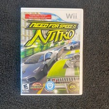 Need for Speed Nitro Nintendo Wii 2009 CIB Complete w Manual Tested EA Racing