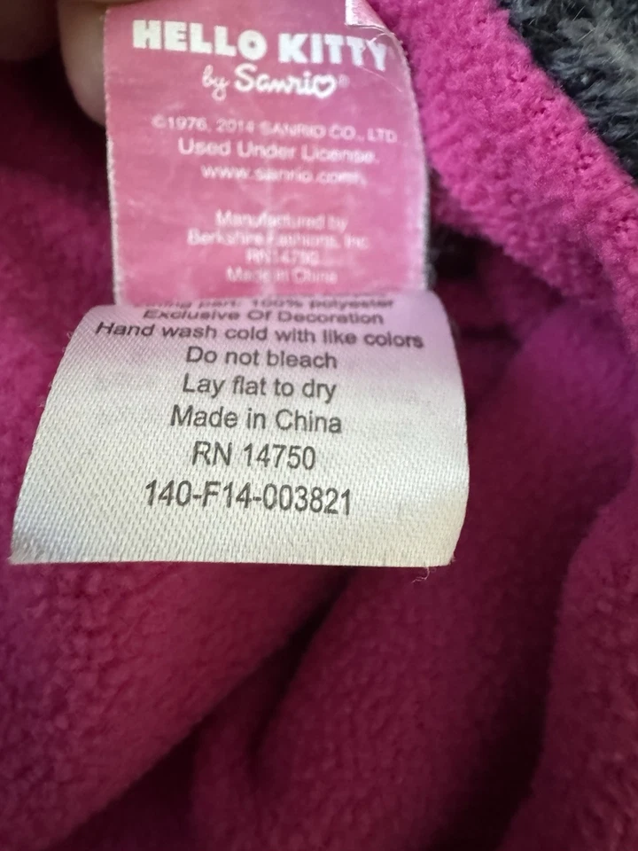 Lote de 3 tiaras e gorros acessórios de cabelo para meninas Hello Kitty idades 3-4 - Imagem 4 de 4