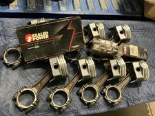 360 La Mopar Pistons Rods Assembly - Ready To Install Balanced Speed Pro 40 Ov