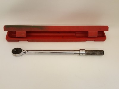 Wright Tool 4477 adjustable click torque wrench 1/2'' drive 30-150 ft lbs