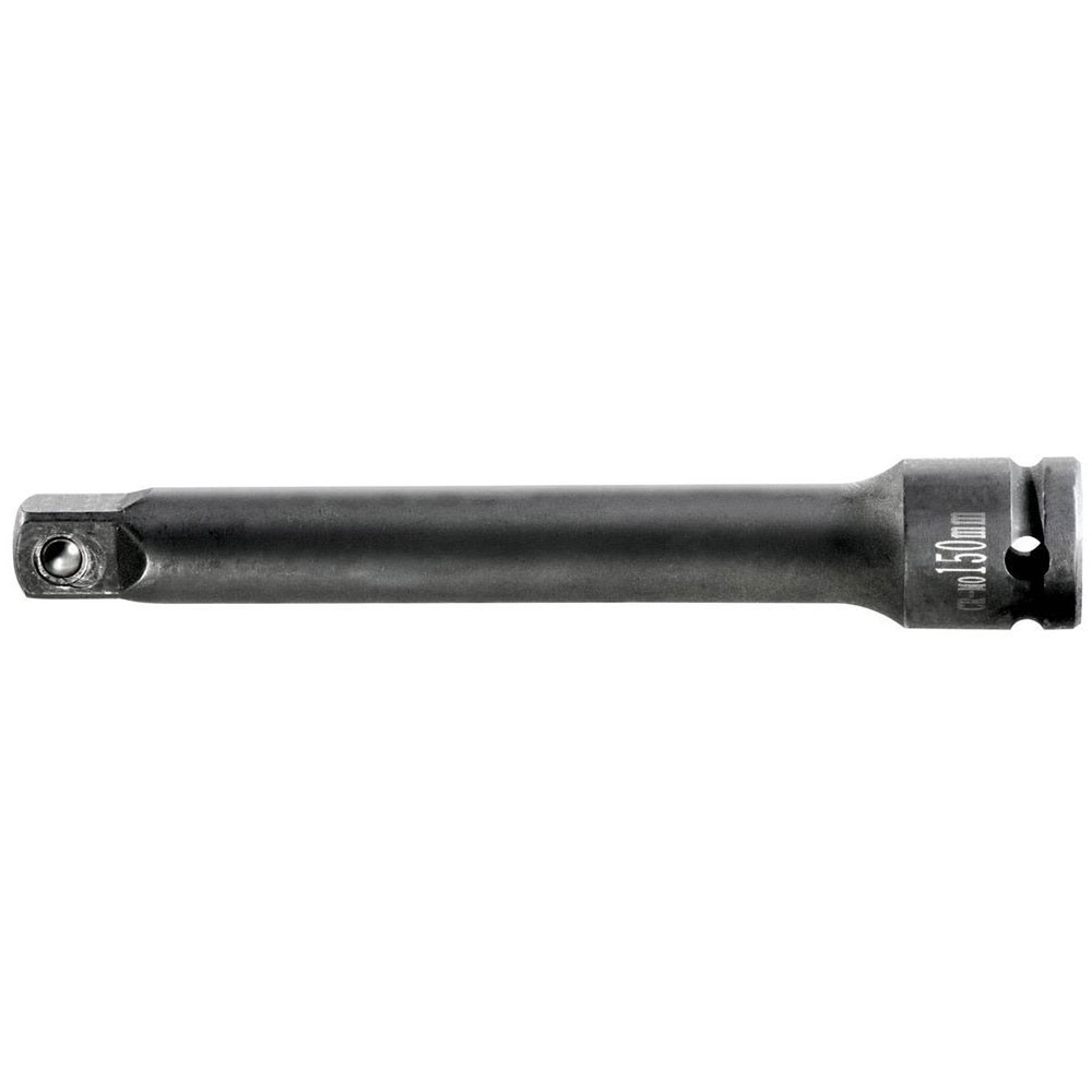 Metabo Bit extension bar 1/2"" 150mm impact/ratchet use