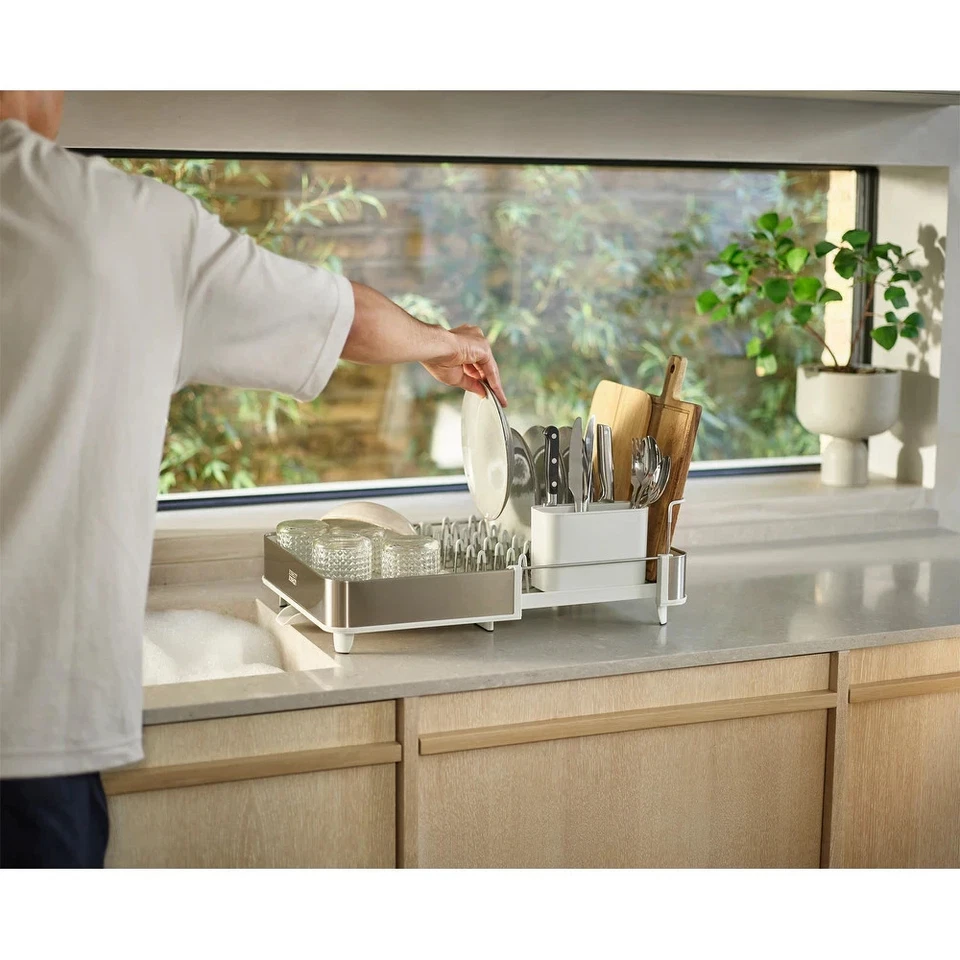 Joseph Joseph Extend Acero Estante para Platos Plástico, Acero Inoxidable Gris Envío Gratis Foto 2 de 4