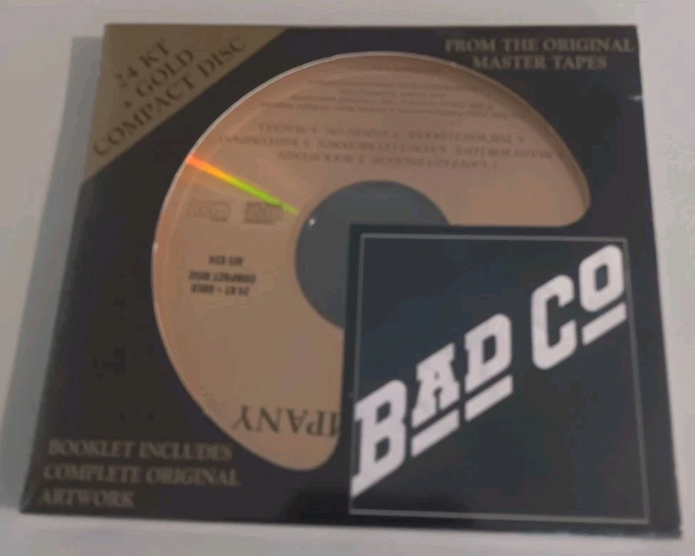 24k Gold Disc Music CDs Bad Company for sale | eBay