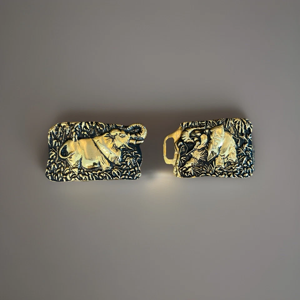 1980-е Ограниченный Выпуск Позолоченная Пряжка для Ремня Сделано Эксклюзивно для JAYRE (Редкая) - Изображение 2 из 4