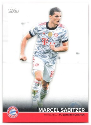 Marcel Sabitzer 2021-22 Topps FC Bayern München Team Set BCM-MS FC Bayern Munche