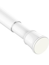 Extendable Shower Curtain Pole Non-Slip Shower Tension Rod Adjustable 190-410cm