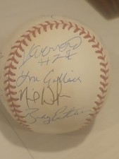 todd helton vladimir guerrero sr signed baseball autographed ball mlb hof vlad