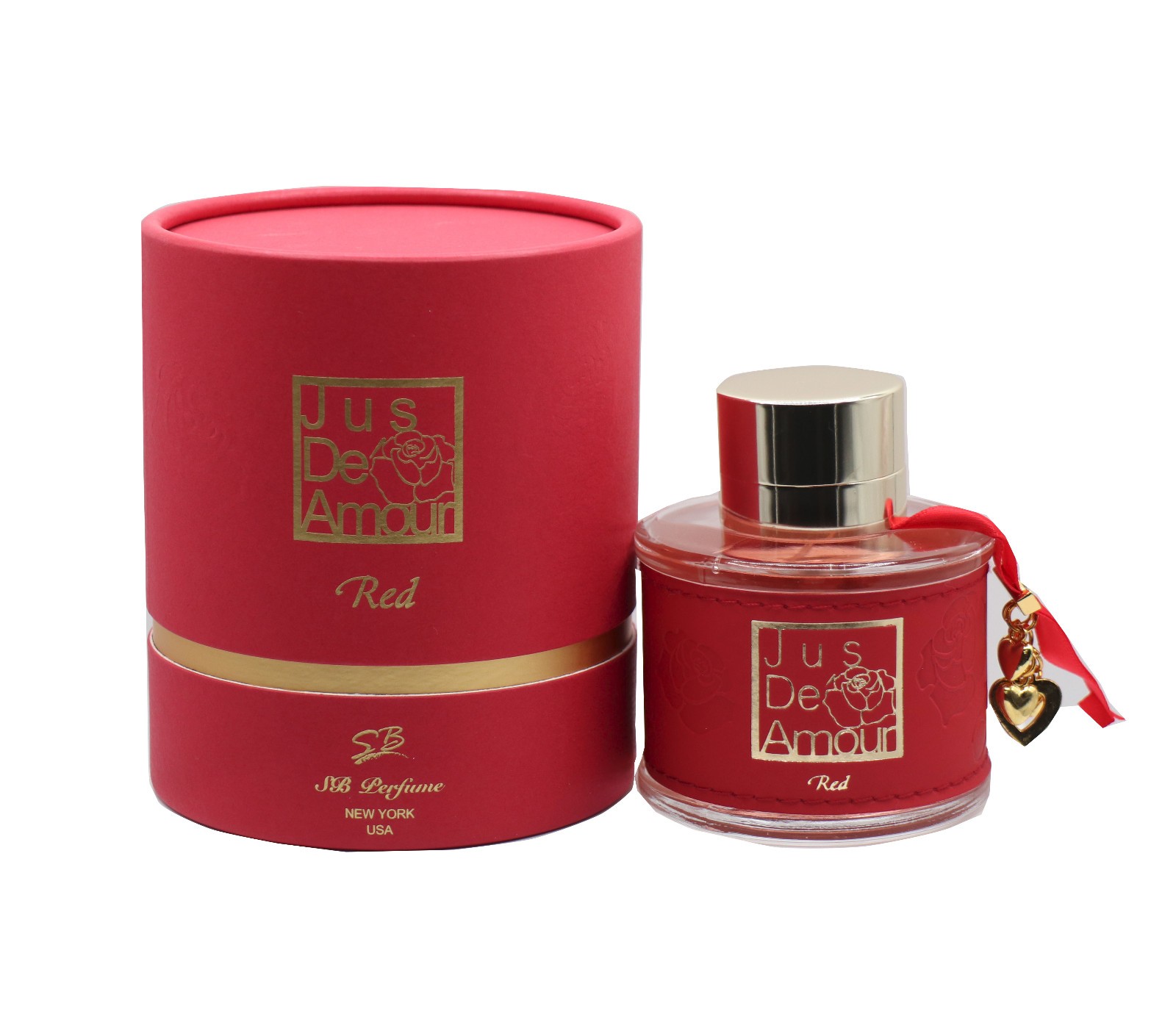 Jus De Amour Red  by Sb Parfum 3.4/3.3 oz EDP Spray  New In Box For Women's
