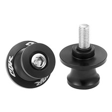 2Pcs Motorcycle Swing Arm Spools for Honda CBR150 CBR100F CBR1000RR Black