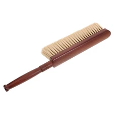  Fireplace Cleaning Brush with Long Wooden Handle - Hand Broom Brush - Soft